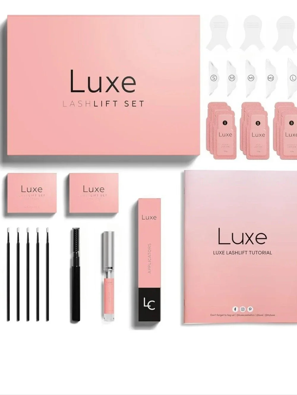 NEW Luxe Lashlift Set Sealed Lash Lift Beauty Self Care Bundle